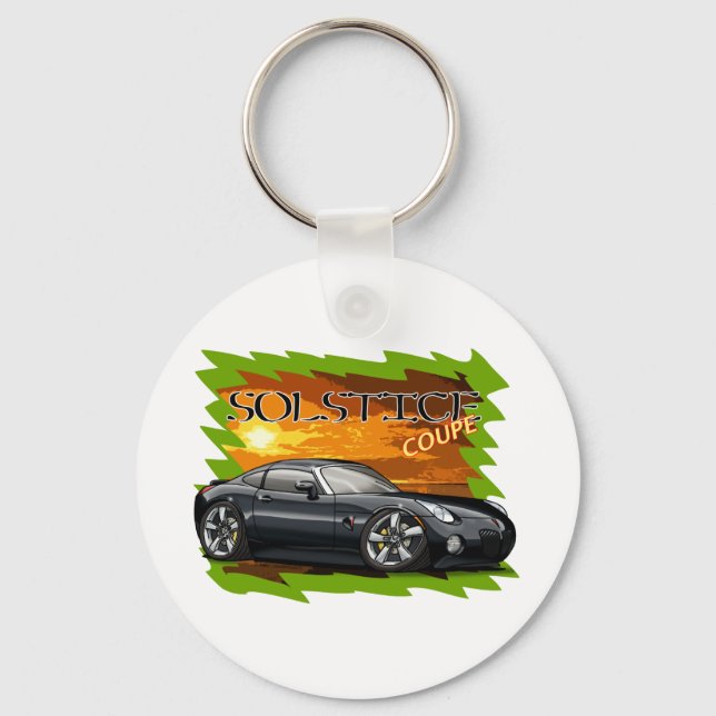 Black Solstice Coupe Key Ring (Front)