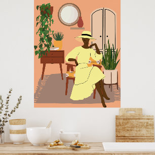 Black Southern Belle Poster