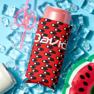 Black Spaceships Seltzer Can Cooler