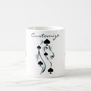 Black Spades Tattoo Style Thunder_Cove Coffee Mug