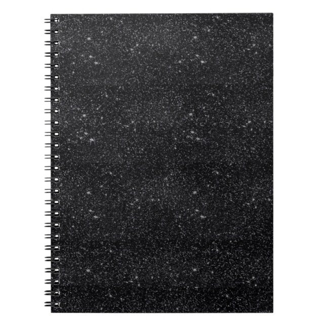 Black Sparkles Notebook (Front)