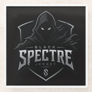 Black Spectre Gaming glass caster  Coaster