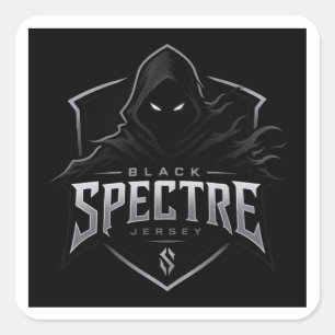 Black Spectre Gaming Mug - Gamer Coffee Cup - Espo Square Sticker