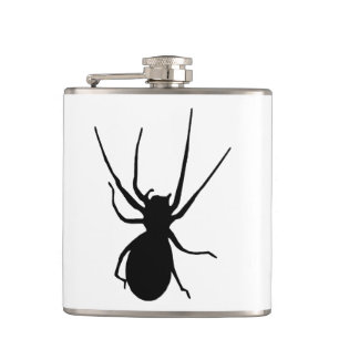Black Spider Flask