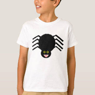 Black Spider Kids T Shirt