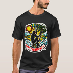 BLACK SPIDER MONKEY-SAVE ME T-Shirt