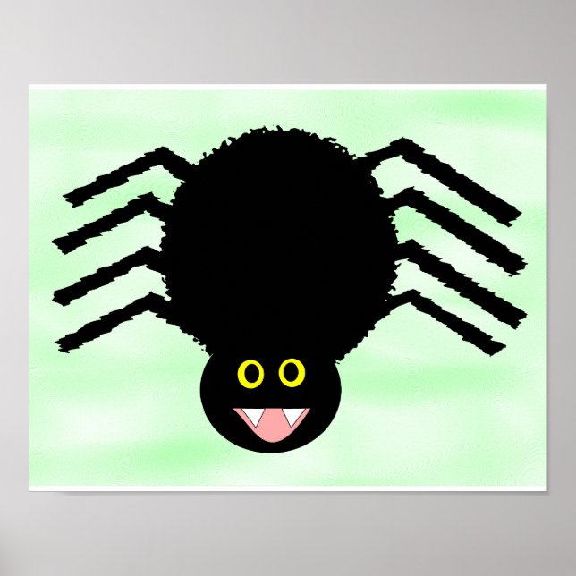 Black Spider Poster (Front)