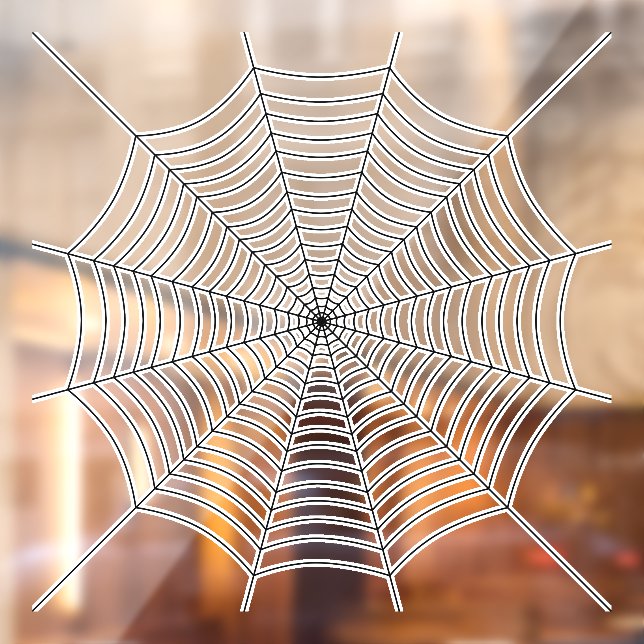 Black spider web Halloween pattern (Sheet 2)