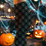 Black Spider Web Pattern Halloween Leggings<br><div class="desc">These Black Spider Web Pattern Leggings are perfect for adding a touch of spooky elegance to your wardrobe. Featuring detailed spider web designs on a dark background, they are ideal for Halloween events, gothic style enthusiasts, or anyone looking to make a statement with a subtle, eerie twist. Comfortable and stretchy,...</div>