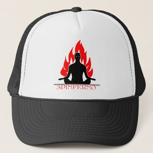 Black Spinferno Buddha Hat (Front)