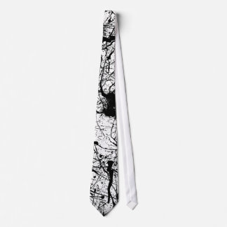 Black Splatter tie