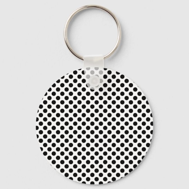 Black Spots Key Ring (Front)
