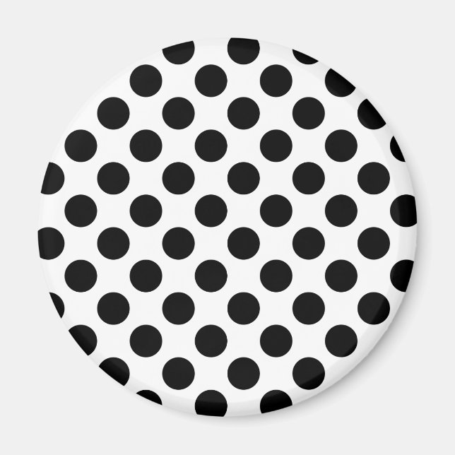 Black Spots Magnet (Front)