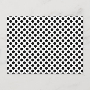 Black Spots Postcard