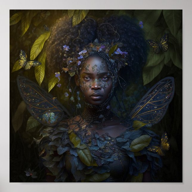 'Black Sprite' Poster (Front)