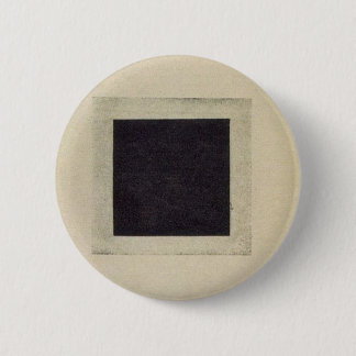 Black Square by Kazimir Malevich 6 Cm Round Badge