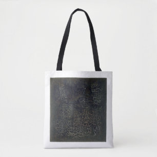 Black Square Tote Bag