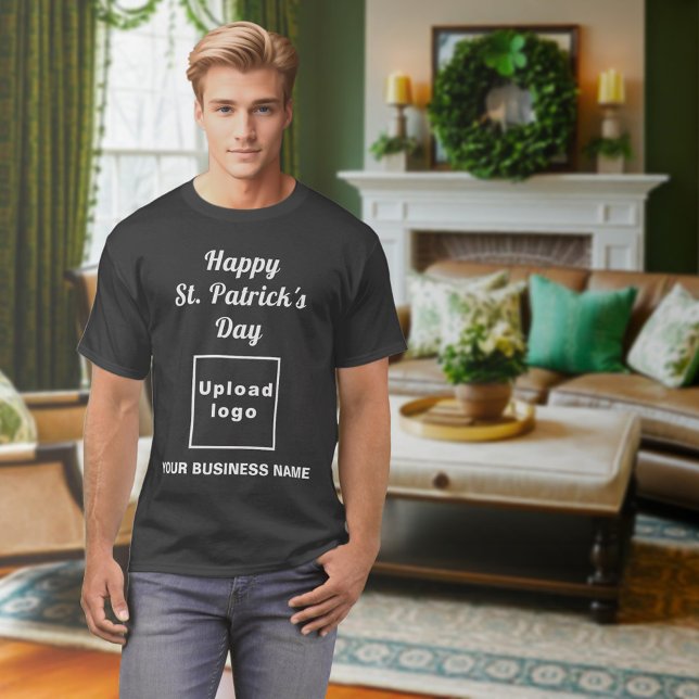 Black St. Patrick's Day Business T-Shirt (Black St. Patrick's Day business t-Shirt)