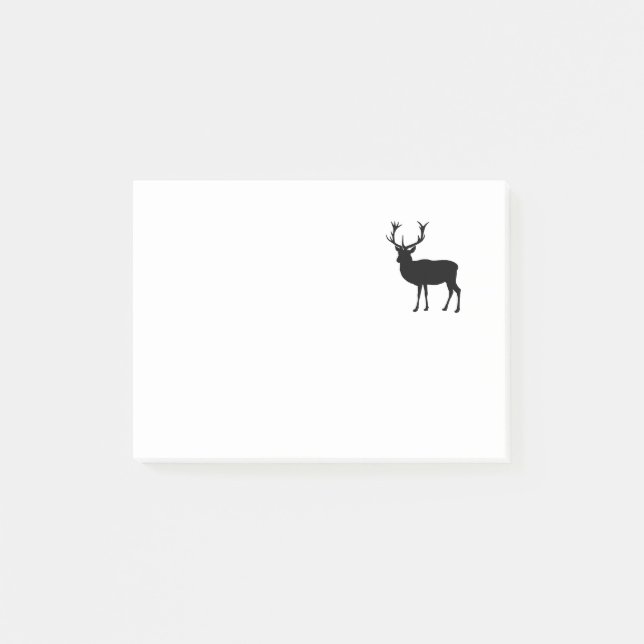 Black Stag Post-it Notes (Front)