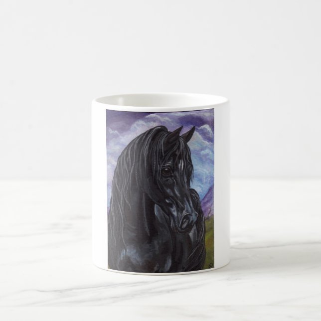 BLACK STALLION HORSE Mug (Center)