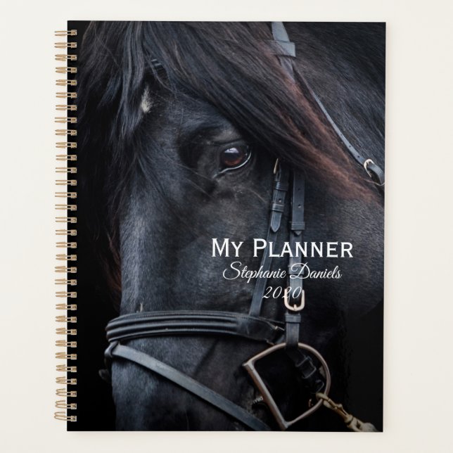 Black Stallion Planner (Front)