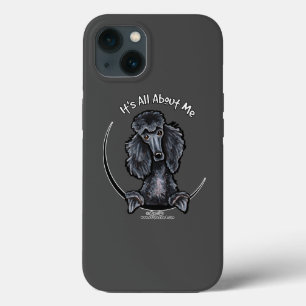 Black Standard Poodle Its All About Me iPhone 13 Case