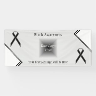 Black Standard Ribbon by Kenneth Yoncich Banner