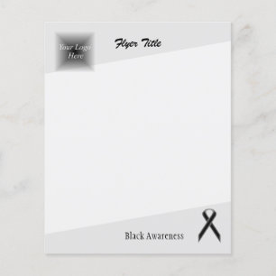 Black Standard Ribbon by Kenneth Yoncich Flyer