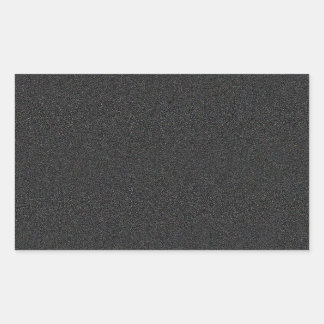 Black Star Dust Rectangular Sticker