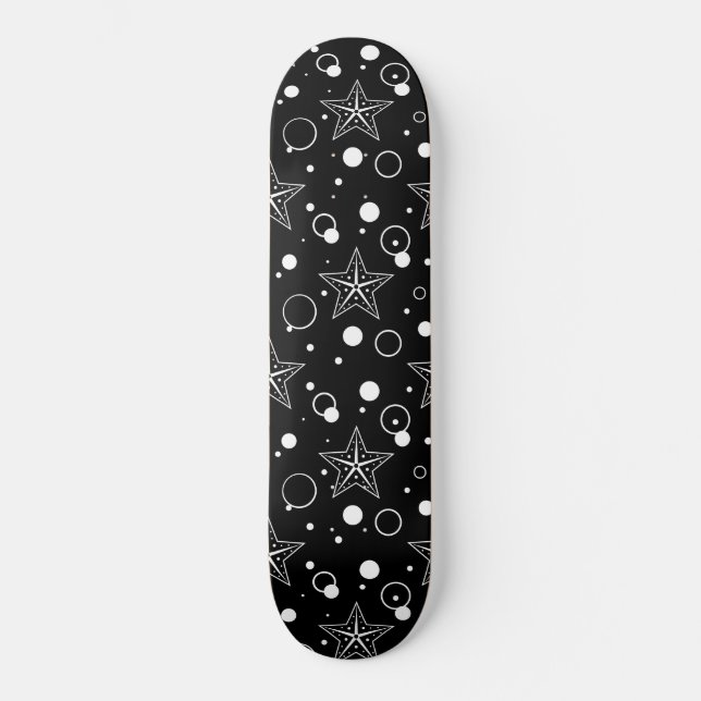 Black Star Party Skateboard (Front)