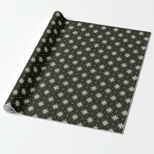 Black Star  Wrapping Paper