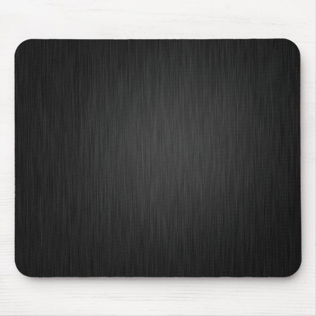 Black Steel Mouse Pad (Front)