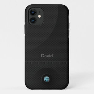 Black Steel Samurai iPhone 11 Case