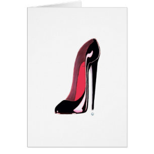 Black stiletto Shoe