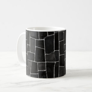 Black Stitches Coffee Mug