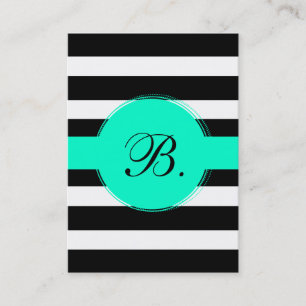 Black Stripe Calling Card