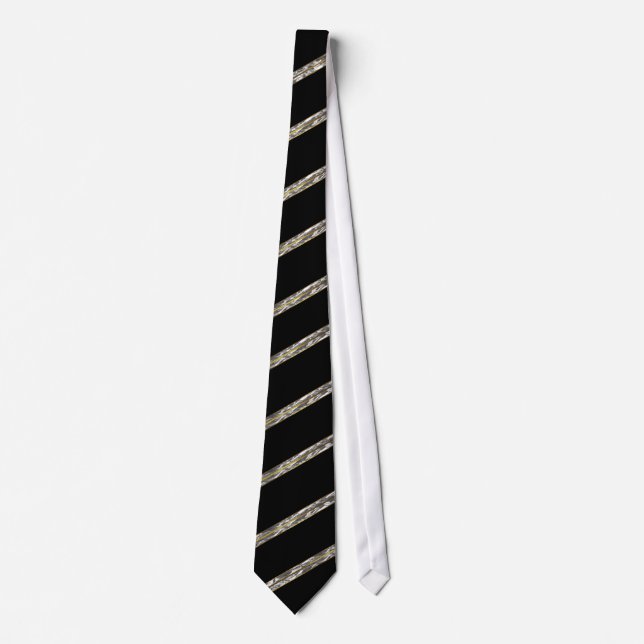 Black Stripe Tie (Front)