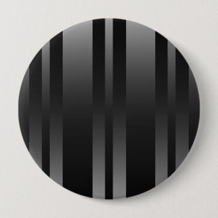 Black Stripes Background 10 Cm Round Badge