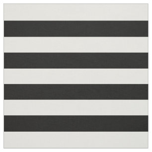 Black Stripes Fabric