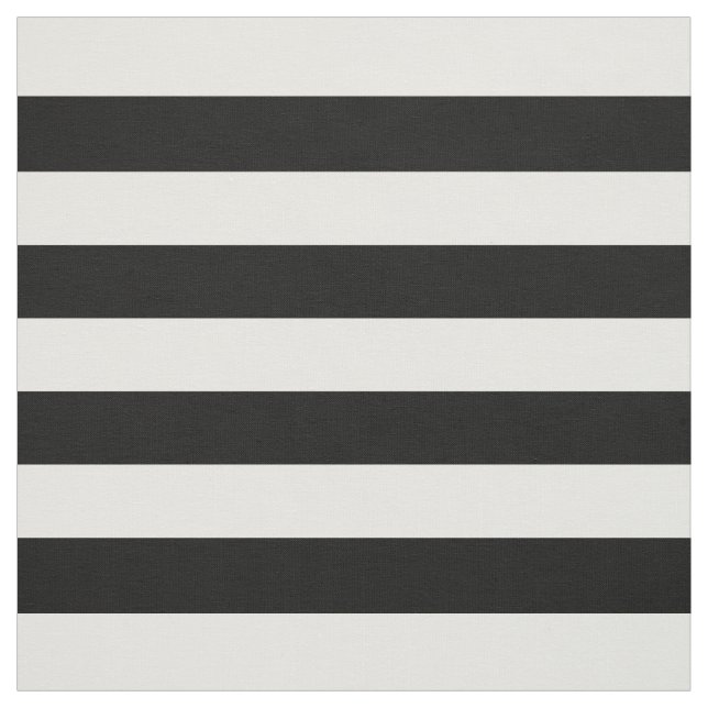 Black Stripes Fabric (Swatch)