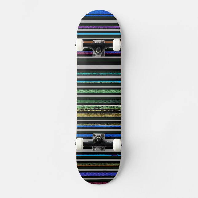 Black stripes for skaters skateboard (Front)