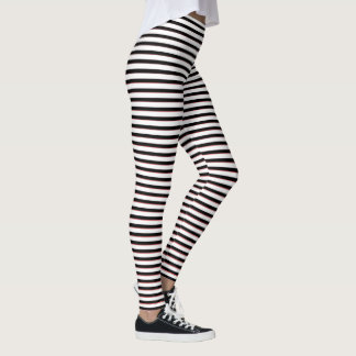 Black stripes  leggings