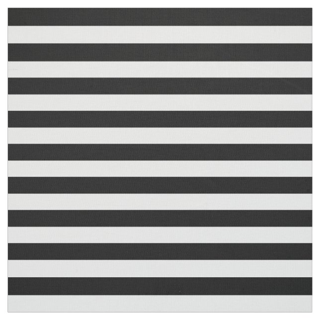 Black Stripes on any Colour Fabric (Swatch)