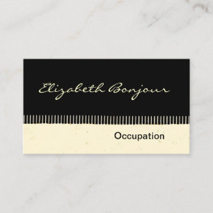 Black Strips ~ Business Cards
