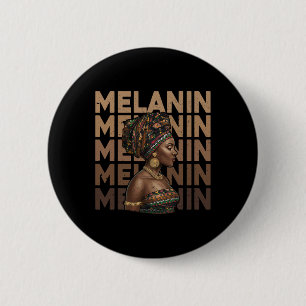 Black Strong Women Afro Love Melanin African Ameri 6 Cm Round Badge