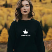 Black Style Minimalist Queen Are Born in May