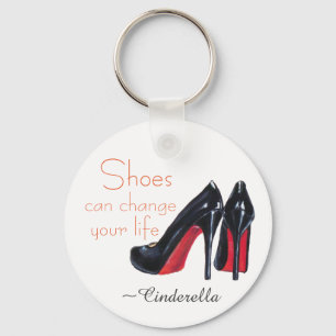 Black Stylin' High Heels Key Ring