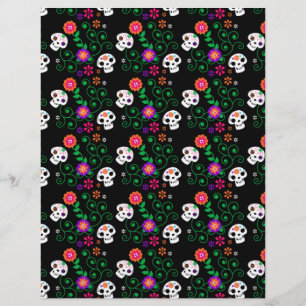 black sugar skull