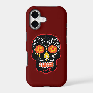 Black Sugar Skull Case-Mate iPhone Case