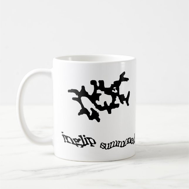 Black Summoning Weedalua Coffee Mug (Left)